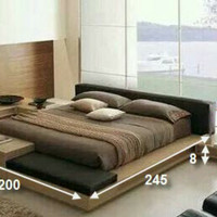 Tempat Tidur Mininalis Modern Jepara Mewah