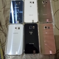 SAMSUNG S6 FLAT 64GB MULUSS FULLSET MINUS SHADOW