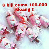 Jual liptint water hello kitty Murah