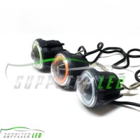 New! Lampu Tembak Sorot Bulat Led Cree Mini Projector Ae De Spion