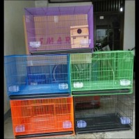 Stok Baru - Kandang Besi Lipat Kotak Untuk Kucing, Anjing Ayam