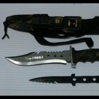 Grosir - Sangkur Belati Piaau King Cobra Scorpion Kunai Pisau Lempar
