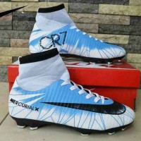 SEPATU SEPAK BOLA PRIA NIKE CR7 HIGH BONUS KAOS KAKI DAN DEKER