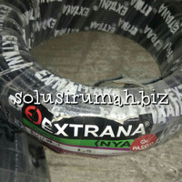 KABEL NYA 1.5 HITAM EXTRANA/m1lari
