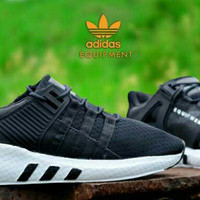 Sepatu Adidas Equipment EQT Black Grade Original Sneakers Running Pria