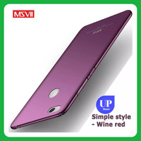 MSVII ORI XIAOMI MI MAX 2 HARD CASE BABY SKIN UNGU