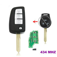 Remote Alarm Nissan March plus Flip Key 433Mhz
