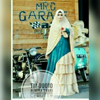 Jual TM-00010 Baju butik almira syari busana muslim pesta mewah gamis TM Murah