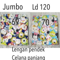 Jual Piyama Baju Tidur Dewasa Wanita Jumbo Karakter Pajamas Katun