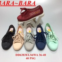 Dijual Jelly Shoes Bara Bara Sepatu Wanita Kets Karet Import Casual