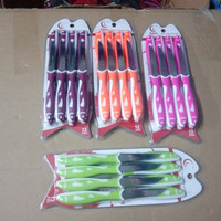Pisau Buah Set 12 Pcs / Pisau Stanless stell set