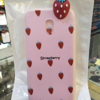 READY Case Samsung J7 Plus Case Fruits 3D Peek Kartun Handmade MODIF