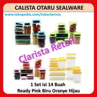 Toples Plastik Kue Calista Otaru Sealware 1 Set Isi 4 Buah Bukan Kaca