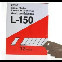 (Sale!!) Isi Refill Cutter Kenko L 150 Cutter Besar Isi 5 Pisau ..