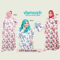Vamosh GPT Zalfa Big Size Dres spandek baju muslim Gamis payung hijab
