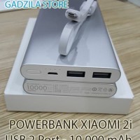 Jual Powerbank Xiaomi Mi Pro 2i 10000mAh 2 USB FAST CHARGING PB Mi2i Mi 2i Murah