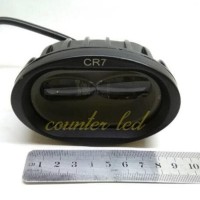 Jual Lampu Tembak Sorot Led Cree Motor Mobil Owl 2 Mata Lensa Cutoff