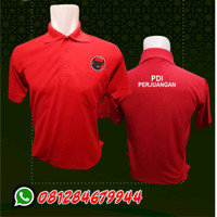 Kaos lacoste Partai PDI Perjuangan
