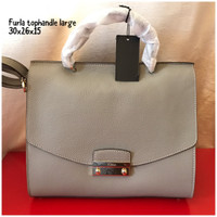 furla tophandle large tas asli original bag branded bag authentic bag