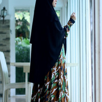 gamis army maxmara ori nazumi (gamis saja)