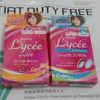 Tetes Mata Rohto Lycee Eyedrops Softlens Atau Normal Original Jepang