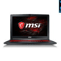 MSI Laptop GL62M-7REX-2668 [i7-7700HQ|8GB|1TB+128GB|GTX1050Ti|4GB|W10