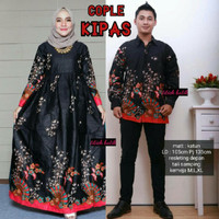 Jual sarimbit (couple) gamis batik & kemeja lengan panjang murah allsize Murah