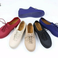 sepatu kets cewek perempuan jelly doff glanzton 539ps