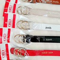 Gesper wanita model GUCCI.sabuk ikat pinggang import.