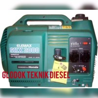 ELEMAX HONDA PORTABLE GENERATORS GENSET INVERTER SHX 2000 2 KVA ORI