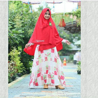 gamis shabby ori nazumi (set hijab)