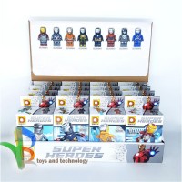 Lego Figure Minicraft Super Heroes 8pcs DLP9065 Mainan Anak