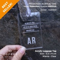 Jual Auckland Luggage Tag / Bag Tag / Bisa Custom Murah