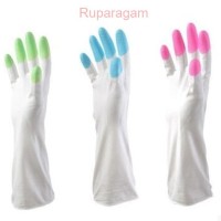 Sarung Tangan Karet untuk Mencuci Berkebun PANJANG (WN78)