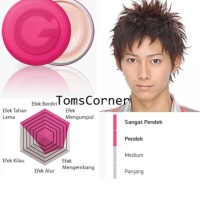 Gatsby Moving rubber 80 gr (Spiky Edge) || Minyak rambut pria