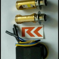 (Termurah!!) Lampu Led Motor Supra X 125 (H6 Led + Cvdc) !!!