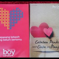 (Produk Baru!!) 1 Paket Isi 10 Novel Karya Boy Candra ..