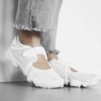 sepatu sandal nike air rift full putih premium grade ori cewek woman