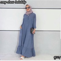 Gamis Lebaran Cantik Idul Fitri Jual Baju Muslim Murah/Grosir Baju