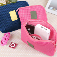 341 Cable Pouch Multifungsi Dompet Kabel Hp tas kosmetik dompet gadget