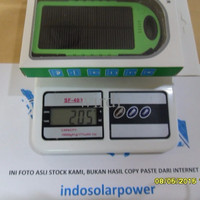 Jual Solar power bank 5000 mAh waterproof anti air anti debu anti banting Murah