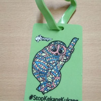 Jual Bag tag/ Luggage tag Custom PO (free sampel) Murah