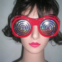 PROMO Funny Glasses Hypnotic X Ray/ kacamata pesta unik untuk photo