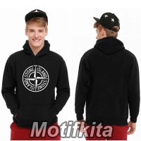 KEREN!!! Jaket STONE ISLAND Hoodie Sweater Pria Wanita Motifkita