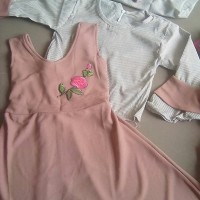 gamis rompi/pakaian anak perempuan/ baju muslim anak perempuan
