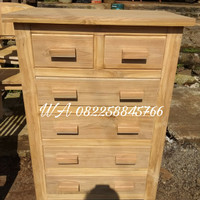 nakas besar lemari kecil jati minimalis, nakas hias cantik moderen