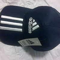 Topi Bola Grade Ori Adidas Black (100% Cotton)