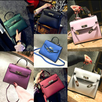tas kerja pesta replika hermes kelly mini import Korea red merah