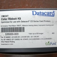 Ribbon Printer Kartu ID Card Datacard YMCKT CD800 PN 535000-003