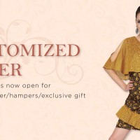 Jual batik keris atasan dress high quality Murah